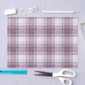 Schottisch Mauve Heritage Plaid Seidenpapier (Handwerk)