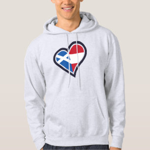 Schottisch-Österreichisches Herz – Liebe Schottlan Hoodie