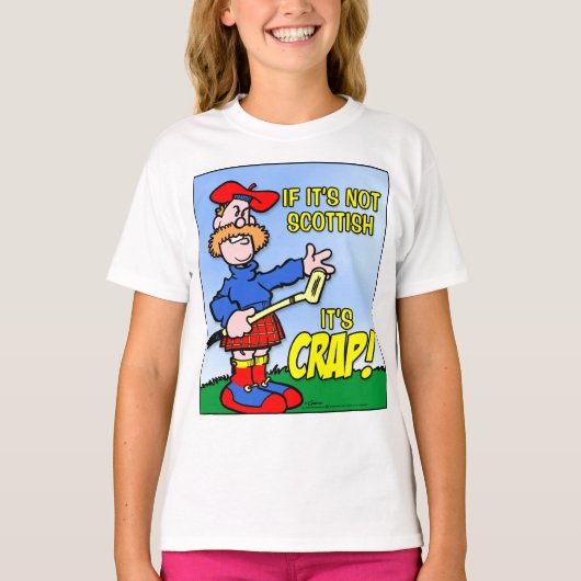 Schottisch T-Shirt (Vorderseite)