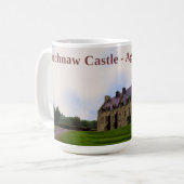 Schottische Agnew Clan's Lochnaw Castle Tasse (Vorderseite Links)