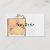 Schottische berufliche Geschäfts-Karten Visitenkarte (Rückseite)