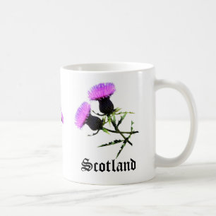 Schottische Blume Kaffeetasse