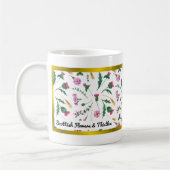 Schottische Blume & Thistles Kaffeetasse (Links)