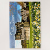 Schottische Burg Fraser Clan Foto vor der Herausfo Puzzle (Vertikal)