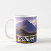 Schottische Burg Highlands Kaffeetasse (Links)