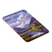 Schottische Burg Highlands Magnet (Rechte Seite)