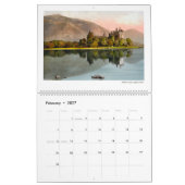 Schottische Burgen 2026 Kalender (Feb 2027)