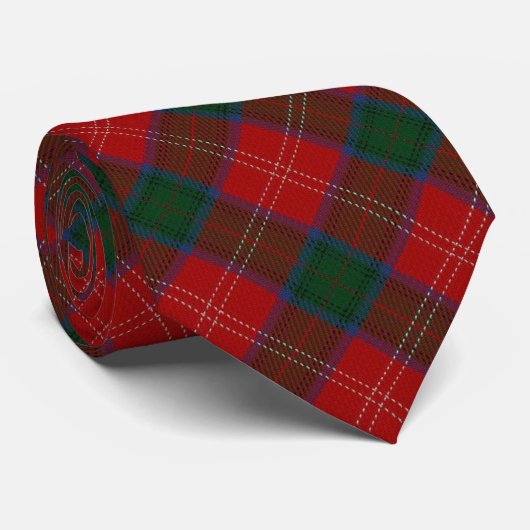 Schottische Clan Chisholm Tartan-Krawatte Krawatte (Gerollt)