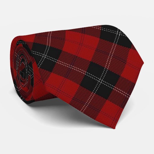 Schottische Clan Ramsay Ramsey Tartan-Krawatte Krawatte (Gerollt)