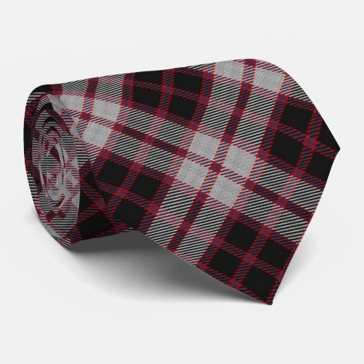 Schottische ClanMacPhersontartan-Krawatte Krawatte (Gerollt)