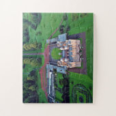 Schottische Clans Scott & Douglas - Drumlanrig Cas Puzzle (Vertikal)