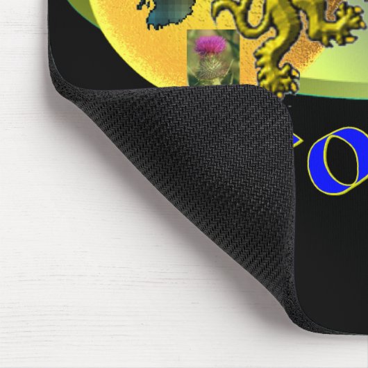 Schottische Collage Mousepad (Ecke)