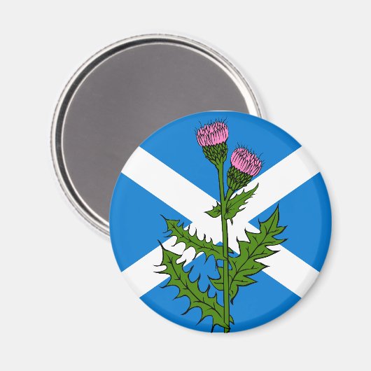 Schottische Dickicht Magnet (Vorderseite/Rückseite)