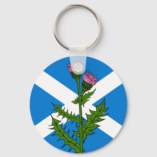 Schottische Dickicht Schlüsselanhänger (Vorderseite)