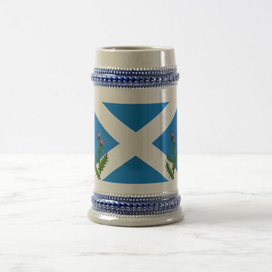 Schottische Distel Bierglas (Mittel)