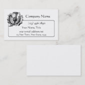 Schottische Distel-Grafik Visitenkarte (Vorne/Hinten)