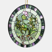 Schottische Distel Keramik Ornament (Links)