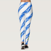 Schottische Distel Leggings (Rückseite)