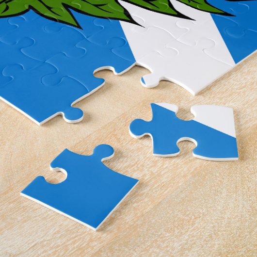 Schottische Distel Puzzle (Seite)