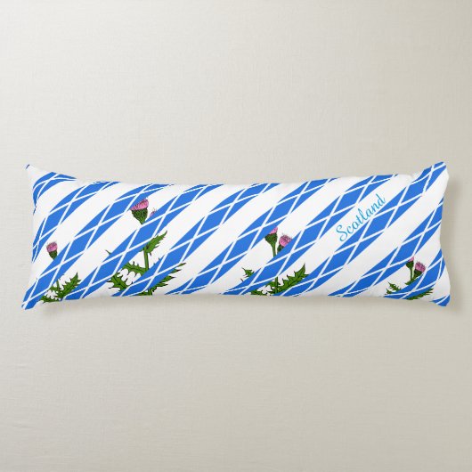 Schottische Distel Seitenschläferkissen (Vorderseite)