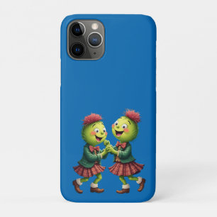 Schottische Disteln im Schottenmuster beim Ceilidh Case-Mate iPhone Hülle
