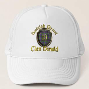 Schottische Dynastie-Kappe Clan-Donald Truckerkappe