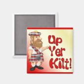 Schottische Einstellung Magnet (Vorderseite/Rückseite)