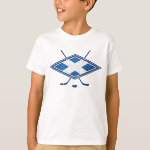 Schottische Eis-Hockey-Flagge T-Shirt