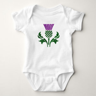 Schottische Emblemdistel Baby Strampler