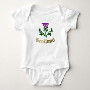 Schottische Emblemdistel Baby Strampler