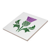 Schottische Emblemdistel Fliese (Seite)