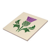 Schottische Emblemdistel Fliese (Seite)