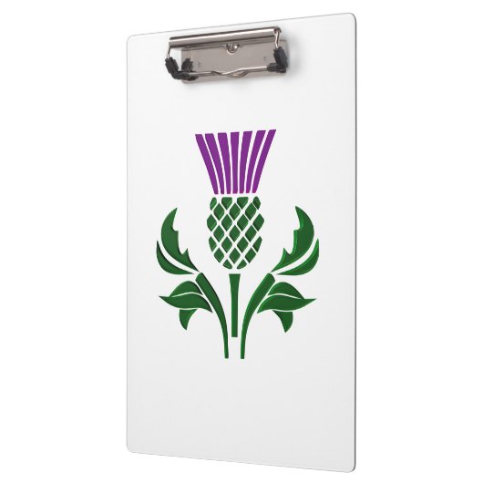 Schottische Emblemdistel Klemmbrett (Links)