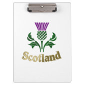 Schottische Emblemdistel Klemmbrett (Vorderseite)