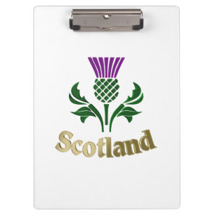 Schottische Emblemdistel Klemmbrett