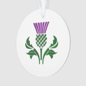 Schottische Emblemdistel Ornament (Vorderseite)