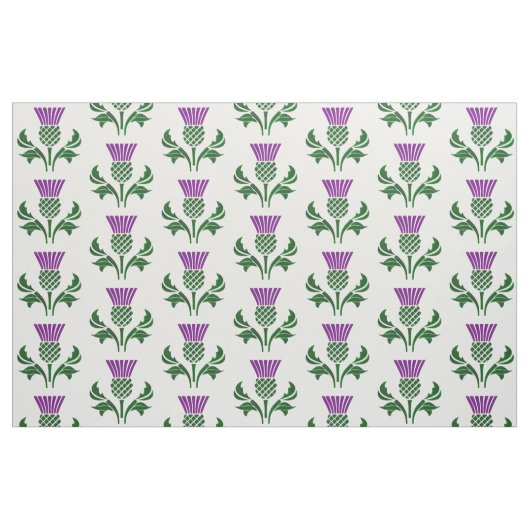 Schottische Emblemdistel Stoff (Fat Quarter (45,7 x 55,9 cm))