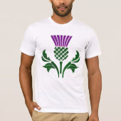 Schottische Emblemdistel T-Shirt (Vorderseite)