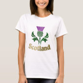 Schottische Emblemdistel T-Shirt (Vorderseite)