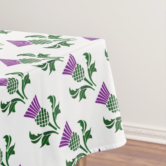 Schottische Emblemdistel Tischdecke (Beispiel)