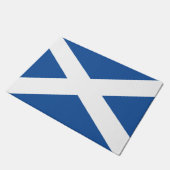 Schottische Fahne für Zuhause oder Unternehmen Fußmatte (Schrägansicht)