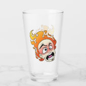 Schottische Feuermatte Glas (Rückseite)