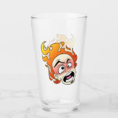 Schottische Feuermatte Glas (Vorderseite)