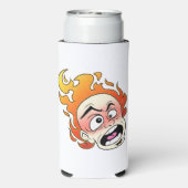 Schottische Feuerschaum Slim Seltzer Can Cooler Selters Dosenkühler (Seltzer Rückseite)