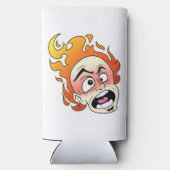 Schottische Feuerschaum Slim Seltzer Can Cooler Selters Dosenkühler (Rückseite)