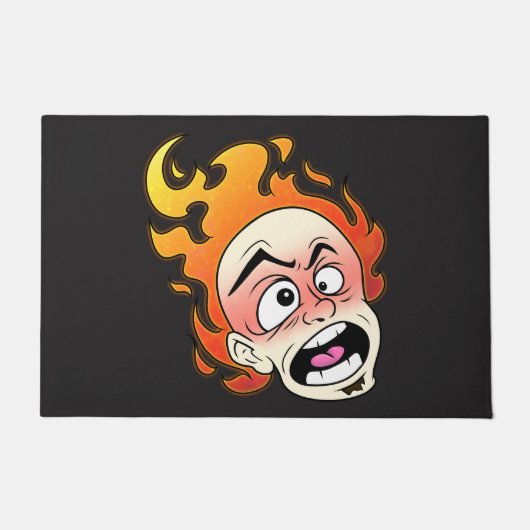 Schottische Feuertürmatte Fußmatte (Vorderseite)