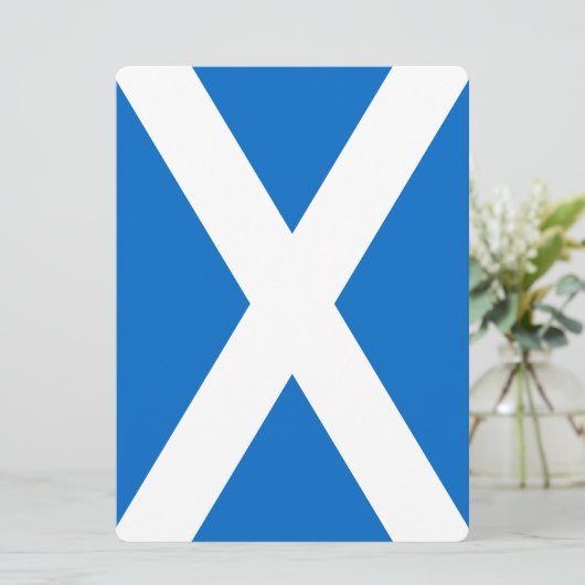 Schottische Flagge (Stehend Vorderseite)