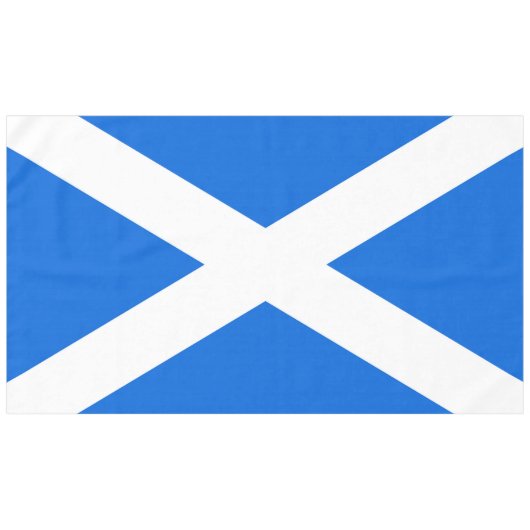 Schottische Flagge 60x104 tccnt Tischdecke (Vorderseite (Horizontal))