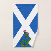 Schottische Flagge Badhandtuch Set (Handtuch)