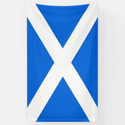 Schottische Flagge Banner (Vertikal)